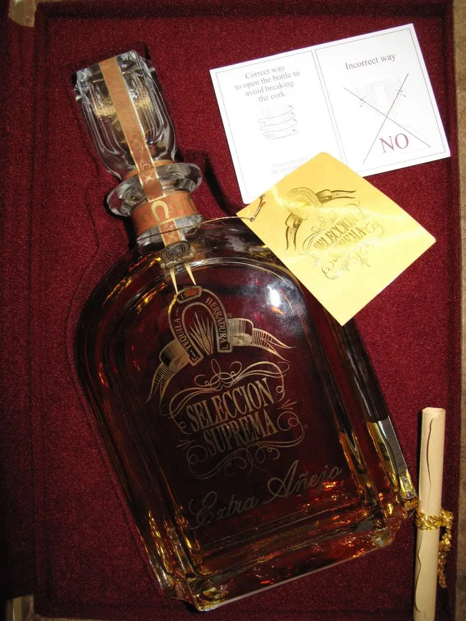 Herradura Seleccion Suprema Tequila - Image 3
